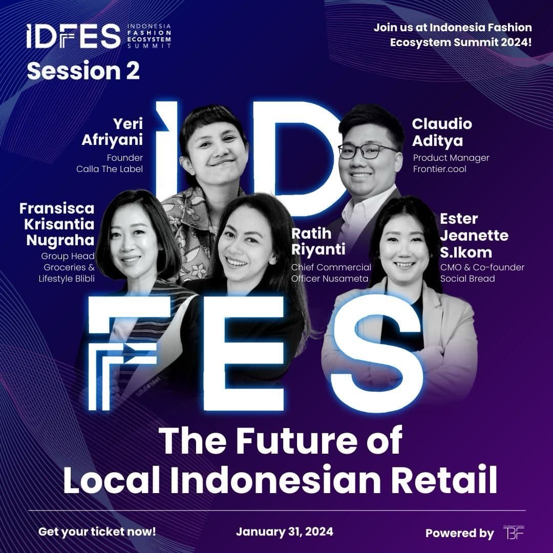 IDFES 2025 Speaker — Future of Local Indonesian Retail